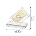 Lucite Matches Holder 13*8 cm