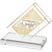 Lucite Matches Holder 13*8 cm