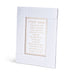 Glass Framed White Blessing 22*18 cm- "Mizmor L'todah"