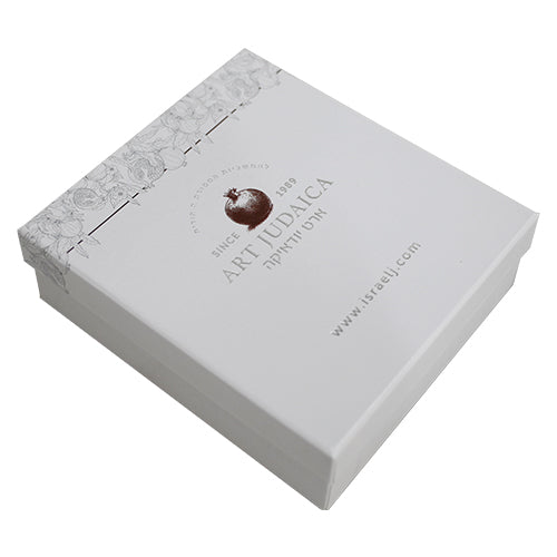 Lucite Benchers Display 21*16 cm with 4 Blessings - Ashkenaz