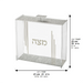 Clear Lucite Stand for Matzah 23*21 cm
