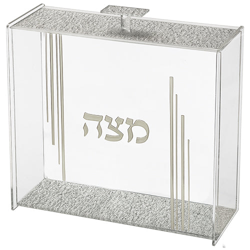 Clear Lucite Stand for Matzah 23*21 cm