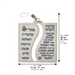Polymer Hebrew Home Blessing 20*17 cm
