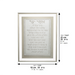 Framed Blessing 17*22 cm- Asher Yazar Ashkenaz