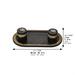 Polymer Set Tray and Candlesticks