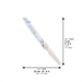 Printed Challah Knife 34 cm - "Shabbat and Holidays"