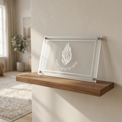 Glass Challah Tray 45*30 cm