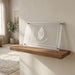 Glass Challah Tray 45*30 cm