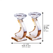 Crystal Candlesticks 14 cm