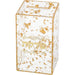 Lucite Tzedakah Box - Gold