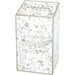 Lucite Tzedakah Box - Silver