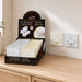 White & Gold Plastic Full Stand -outlet Cover (24) 10 Cm "shabbat Kodesh"