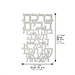 Polymer Hebrew Home Blessing 30*20 cm