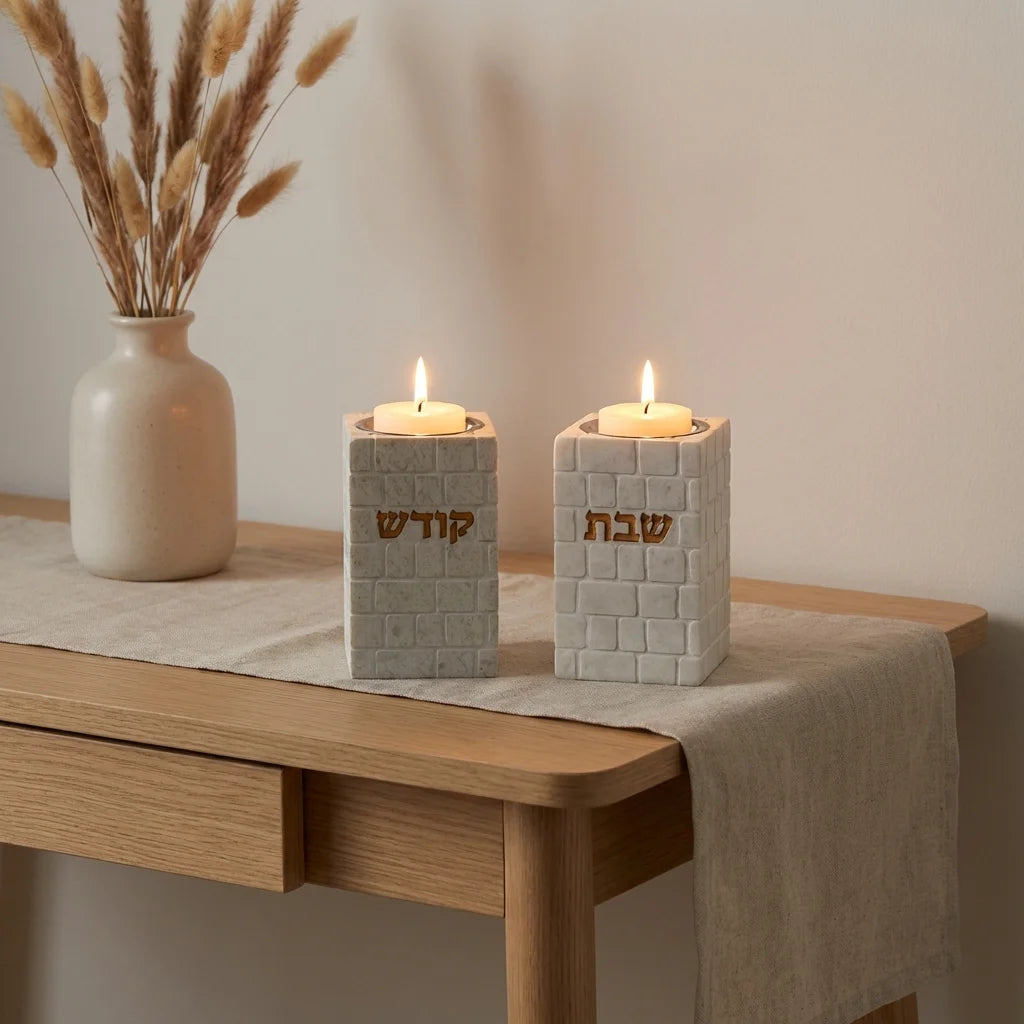 Polymer Candlesticks 12cm