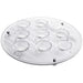 Rosh Hashanah Glass & Crystal Round Plate 40 cm
