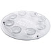 Rosh Hashanah Glass & Crystal Round Plate 40 cm