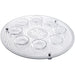 Rosh Hashanah Glass & Crystal Round Plate 40 cm