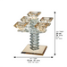 Crystal 5 Branch Candlesticks 20 cm