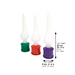 Havdalah Candle 16 cm- Multicolor