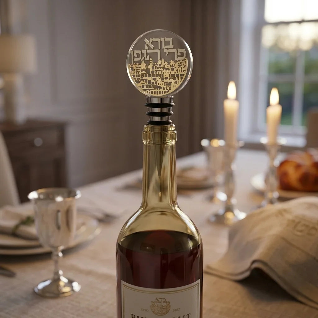 Crystal Wine Stopper 9 cm