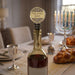 Crystal Wine Stopper 9 cm with Laser Cut Plaque