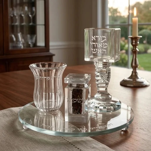 Crystal Havdala Set 20 cm