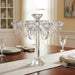 CRYSTAL CANDLESTICKS 9 BRANCH 26 CM