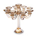 CRYSTAL CANDLESTICKS 9 BRANCH 26 CM