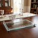 Elegant Glass Tray 37*20 cm