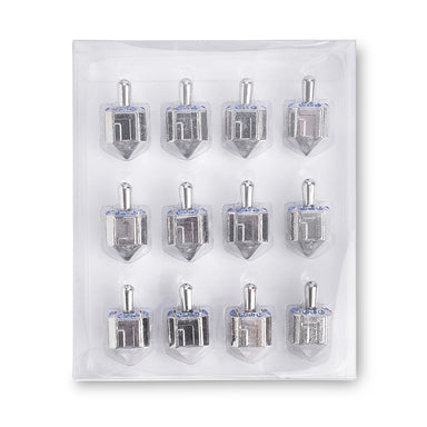 Nickel Dreidel 4 cm with Stones N.G.H.Poh (12)