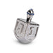 Nickel Dreidel 4 cm with Stones N.G.H.Poh (12)