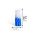 Elegant Wax Havdalah Candle 16 cm- Multicolor