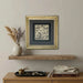 Framed Blessing with Gold Plate 42*43 cm