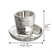 Crystal Kiddush Cup 7 cm Without Stem