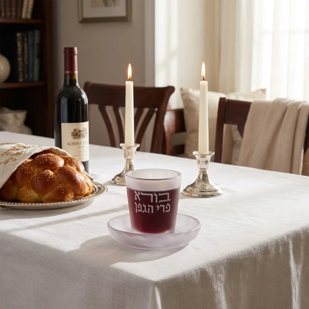 Crystal Kiddush Cup 7 cm Without Stem