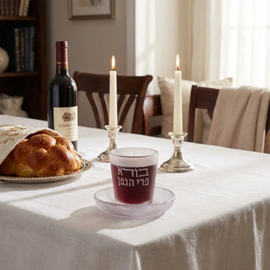 Crystal Kiddush Cup 7 cm Without Stem