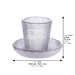 Crystal Kiddush Cup 7 cm Without Stem