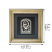 Framed Blessing with Gold Plate 42*43 cm