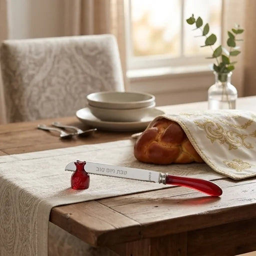 Aluminum Knife 30 cm, with Pomegranate Stand