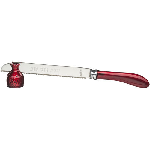 Aluminum Knife 30 cm, with Pomegranate Stand