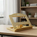 Mahagony Wooden Shtender "Jerusalem" 29x36 cm