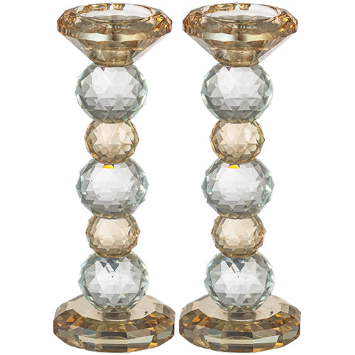 Crystal Candlesticks 20 cm
