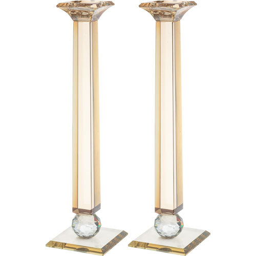 Crystal Candlesticks 34 cm