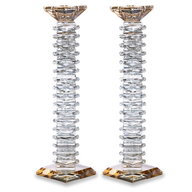 Crystal Candlesticks 32 cm