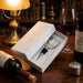 Crystal Wine Stopper 9 cm with Laser Cut Plaque