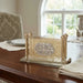 Crystal Matches Holder with Laser Cut Plaque 16*8 cm