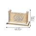 Crystal Matches Holder with Laser Cut Plaque 16*8 cm