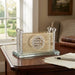 Crystal Matches Holder with Laser Cut Plaque 16*8 cm