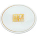 Reinforced Glass Trivet 19 cm - Gold, White