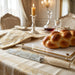 Printed Challah Knife 34 cm - "Shabbat and Holidays"